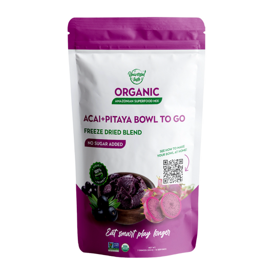 Organic Açaí-Pitaya Bowl To Go